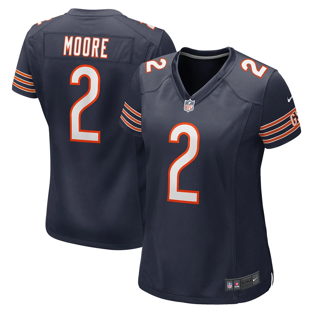 Nike D.J. pour Femme Maillot de joueur des Chicago Bears Moore marine