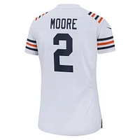 Women's Nike D.J. Moore White Chicago Bears Alternate Game Jersey