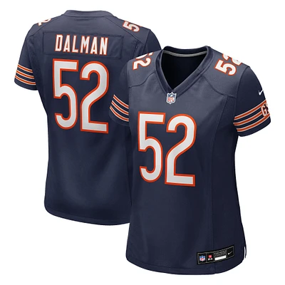 Women's Nike Drew Dalman  Navy Chicago Bears Team Game Jersey