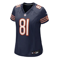 Maillot Nike Durham Smythe bleu marine pour femme des Chicago Bears