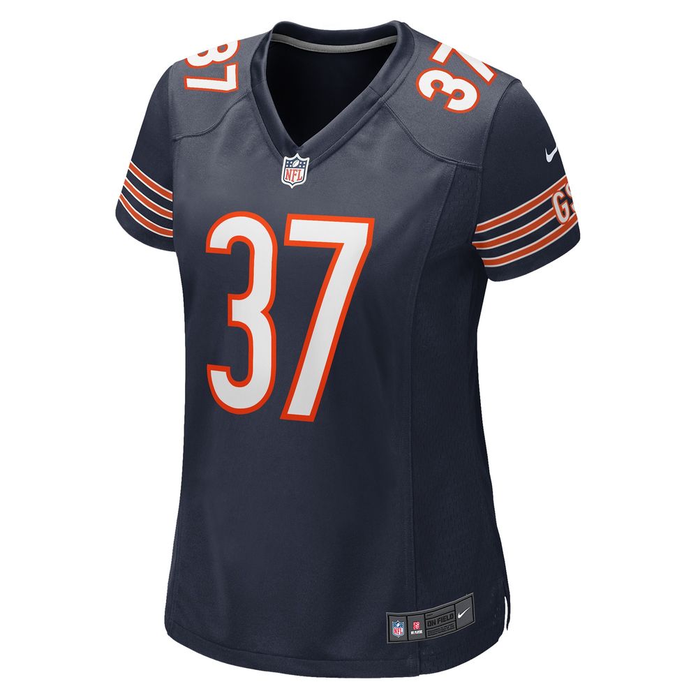 Women's Nike Elijah Hicks Navy Chicago Bears Game Player Jersey