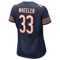 Maillot de match Nike Ian Wheeler bleu marine des Chicago Bears pour femme