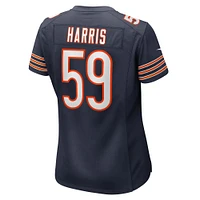 Women's Nike Jalen Harris  Navy Chicago Bears Team Game Jersey