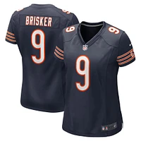 Maillot Nike Jaquan Brisker pour femme, bleu marine, joueur de jeu des Chicago Bears