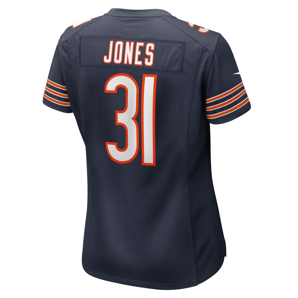 Women's Nike Jaylon Jones Navy Chicago Bears Game Player Jersey