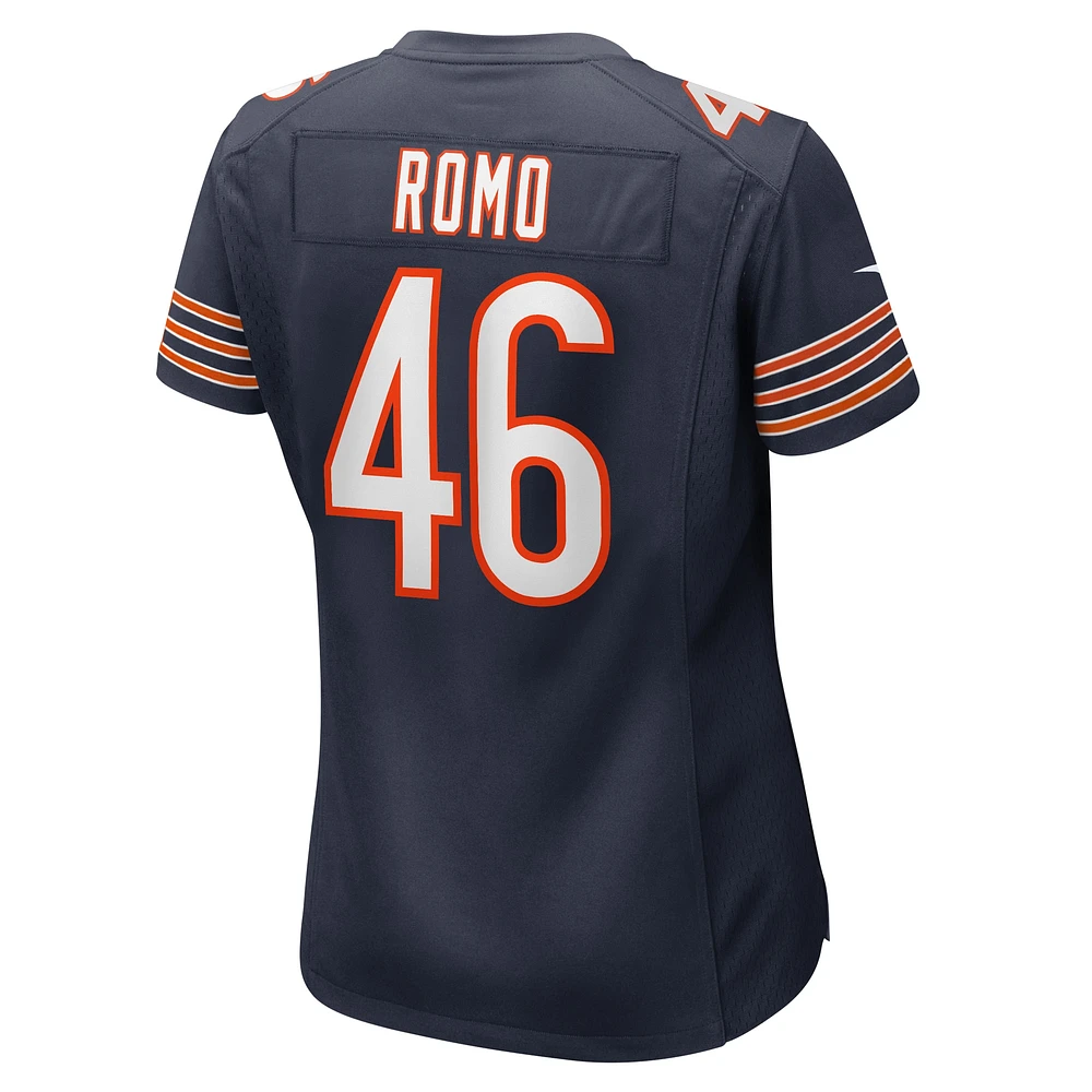 Women's Nike John Parker Romo  Navy Chicago Bears Team Game Jersey