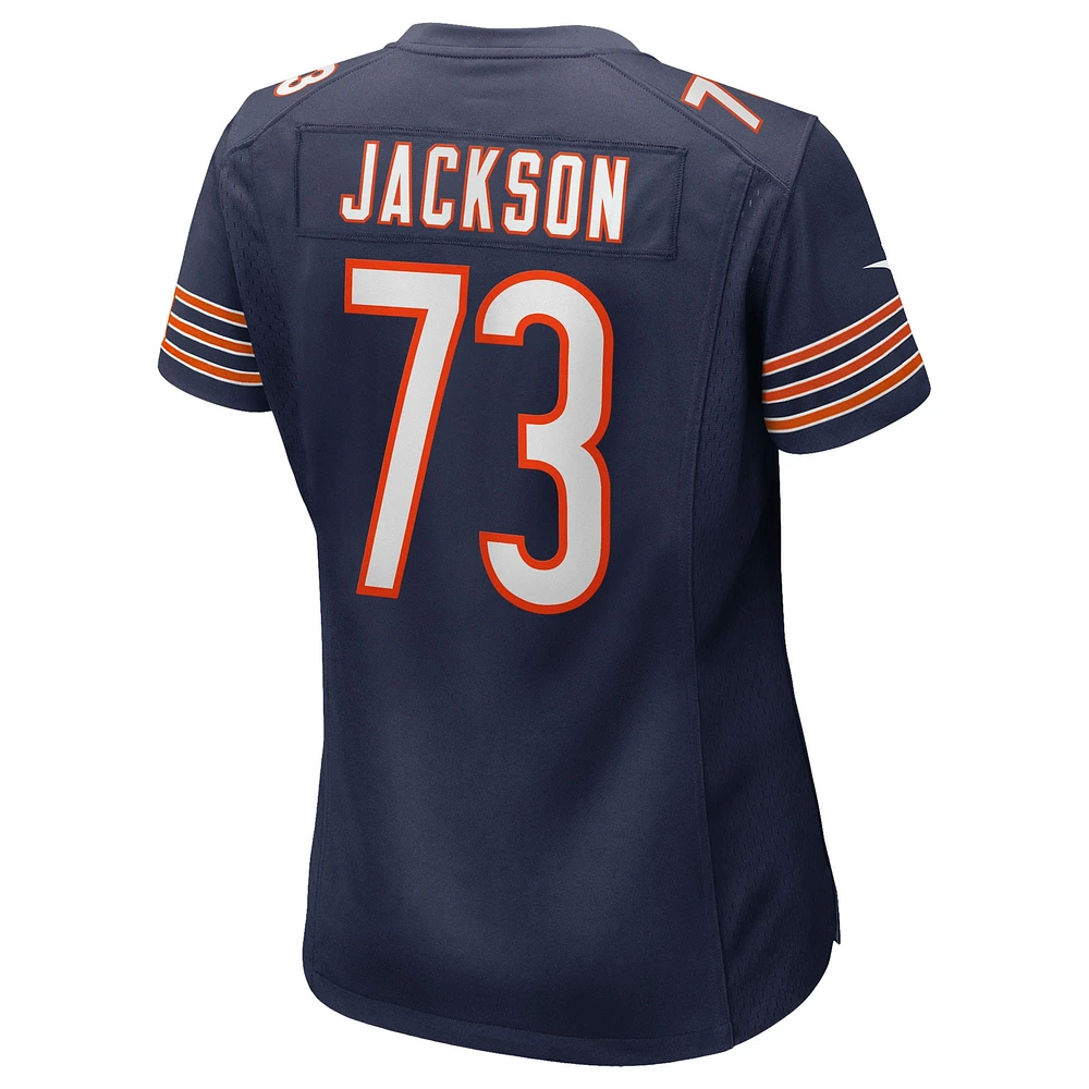 Women's Nike Jonah Jackson  Navy Chicago Bears Team Game Jersey