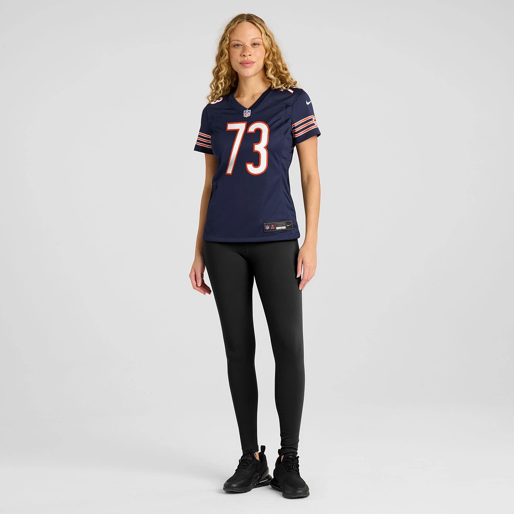 Women's Nike Jonah Jackson  Navy Chicago Bears Team Game Jersey