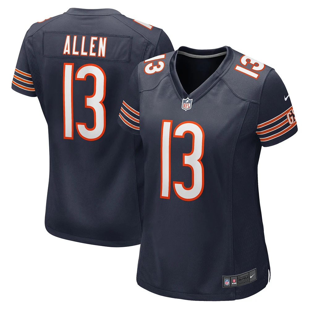 Women's Nike Keenan Allen  Navy Chicago Bears Game Jersey