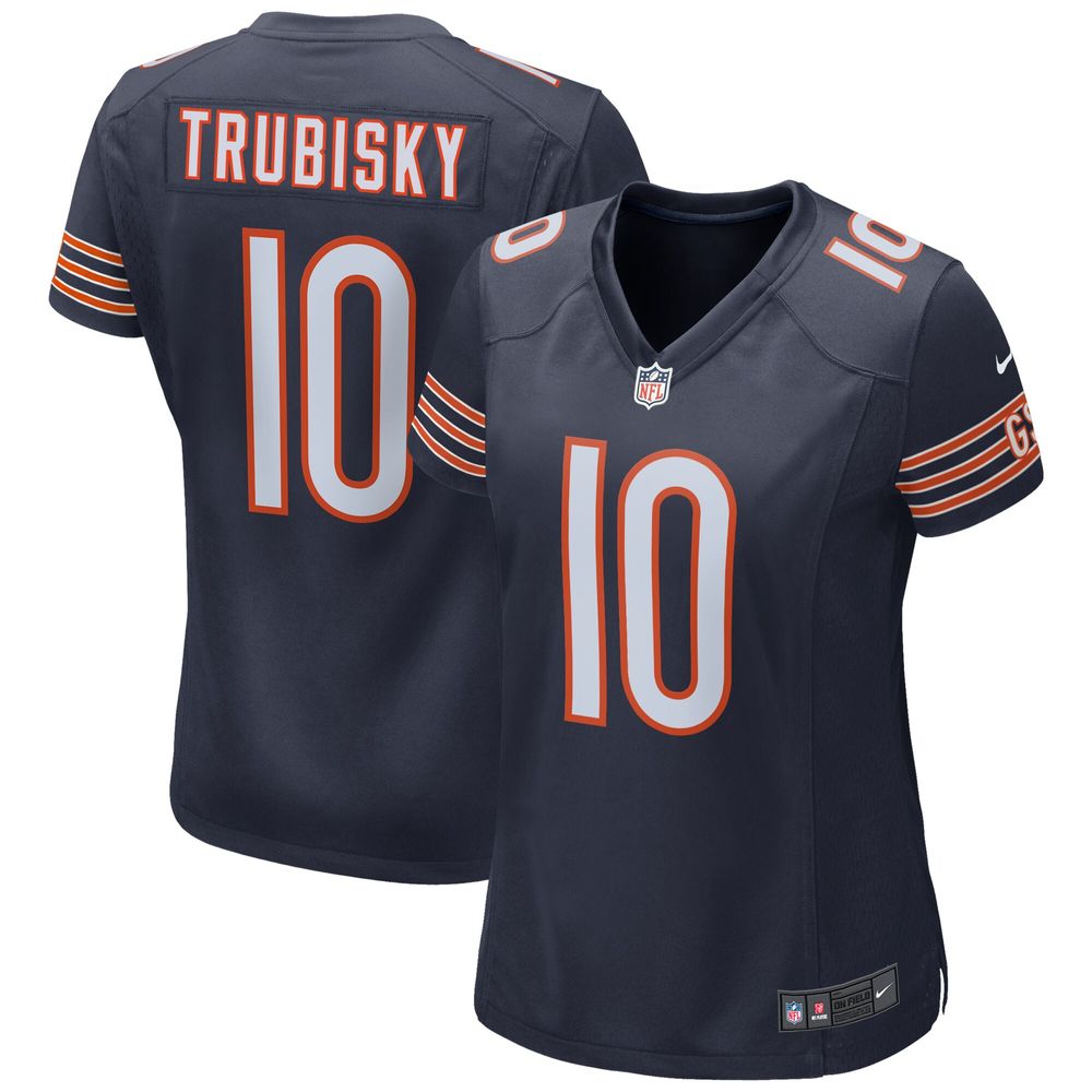 Infant Nike Mitchell Trubisky Navy Chicago Bears Game Jersey