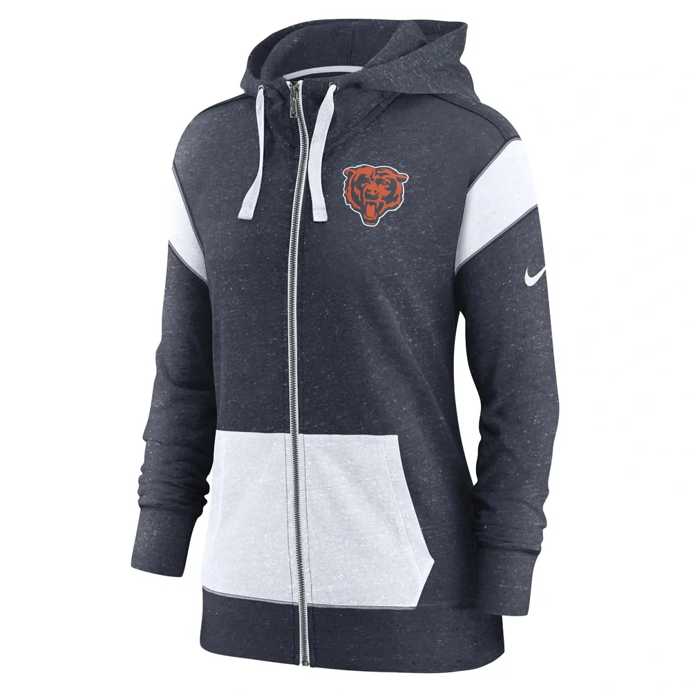 Lids Chicago Bears Women's Plus Fleece Full-Zip Hoodie Jacket