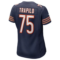Women's Nike Ozzy Trapilo  Navy Chicago Bears Team Game Jersey