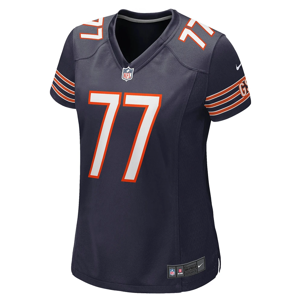 Maillot de joueur retraité Nike Red Grange Navy Chicago Bears pour femme