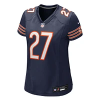 Maillot Nike Swayze Bozeman bleu marine pour femme des Chicago Bears