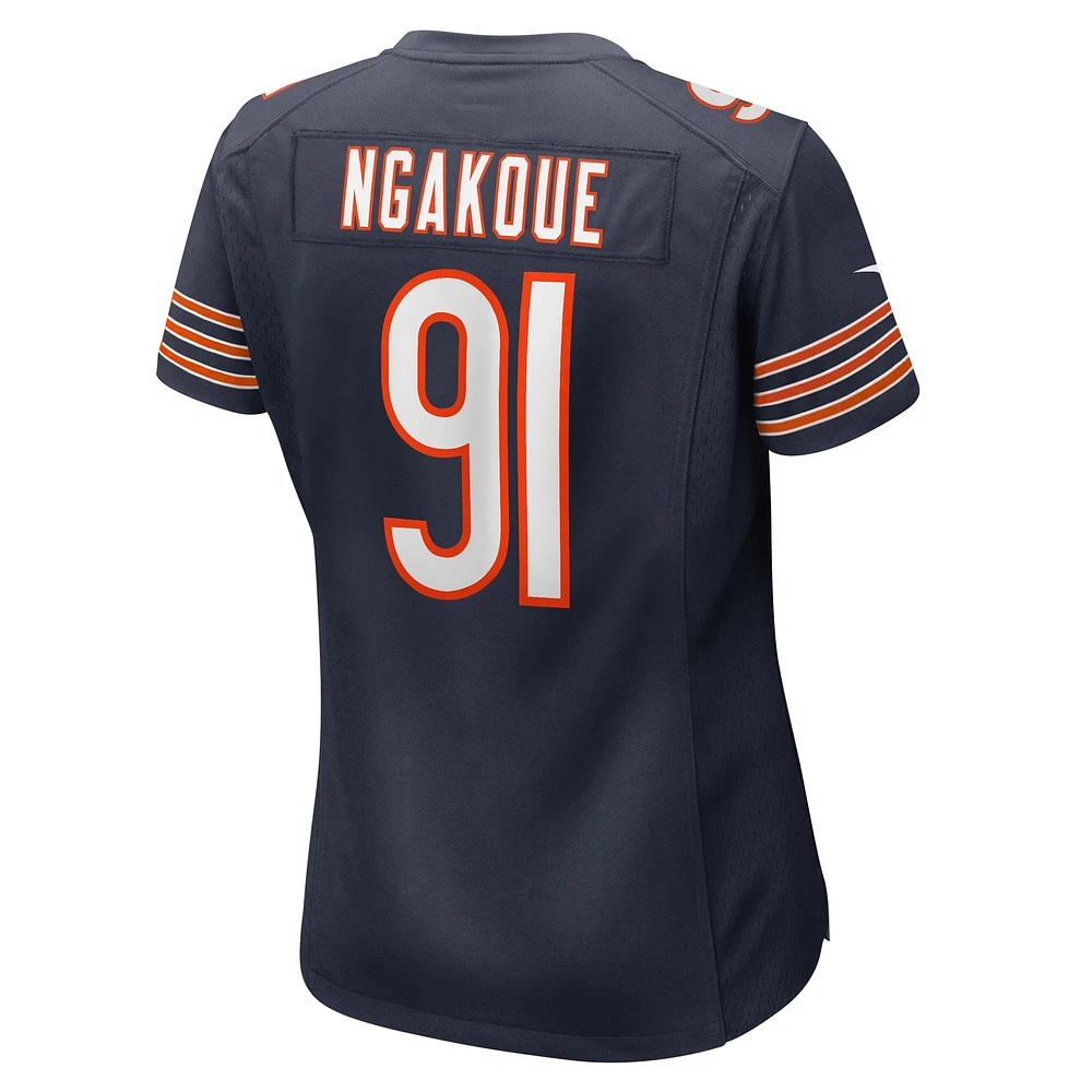 Women's Nike Yannick Ngakoue  Navy Chicago Bears Team Game Jersey