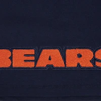 T-shirt court et boxy bleu marine avec nom numéro de joueur des Chicago Bears Pro Standard Caleb Williams pour femme