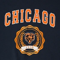 Sweat à capuche et épaules tombantes Tommy Hilfiger Chicago Bears Becca pour femme, bleu marine