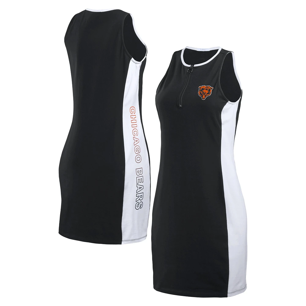 Robe débardeur moulante noire Chicago Bears WEAR by Erin Andrews pour femme