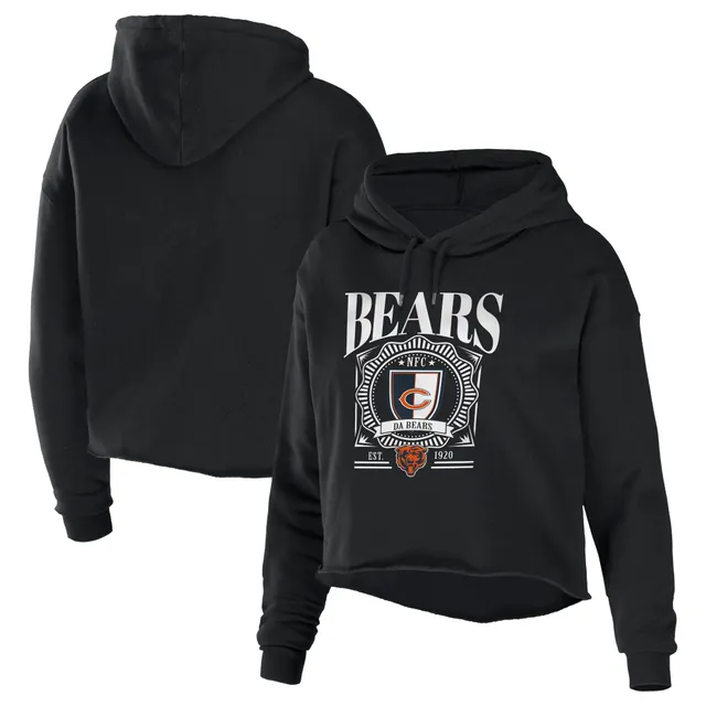 Women's WEAR by Erin Andrews Heathered Gray Chicago Bears Pullover -  Sweatshirt