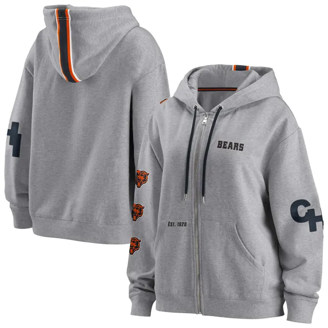 Lids Tennessee Titans WEAR by Erin Andrews Women's Full-Zip Hoodie - Gray