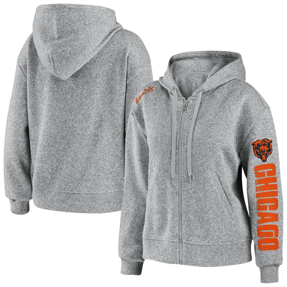 chicago bears women's zip up hoodie