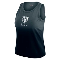 Women's WEAR by Erin Andrews x Gracie Hunt Navy Chicago Bears Ombre Tank Top