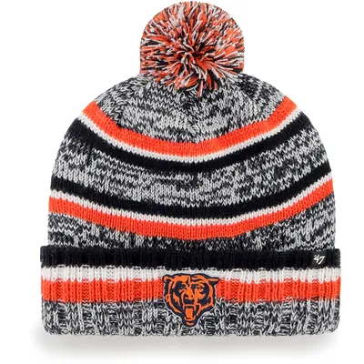 Lids Chicago Bears Youth Tie-Dye Cuffed Knit Hat - Orange