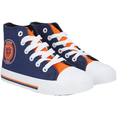 Lids Chicago Bears FOCO Women's Platform Canvas Shoes