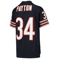 Maillot de joueur retraité Mitchell & Ness Walter Payton Navy Chicago Bears 1985 Legacy pour jeune