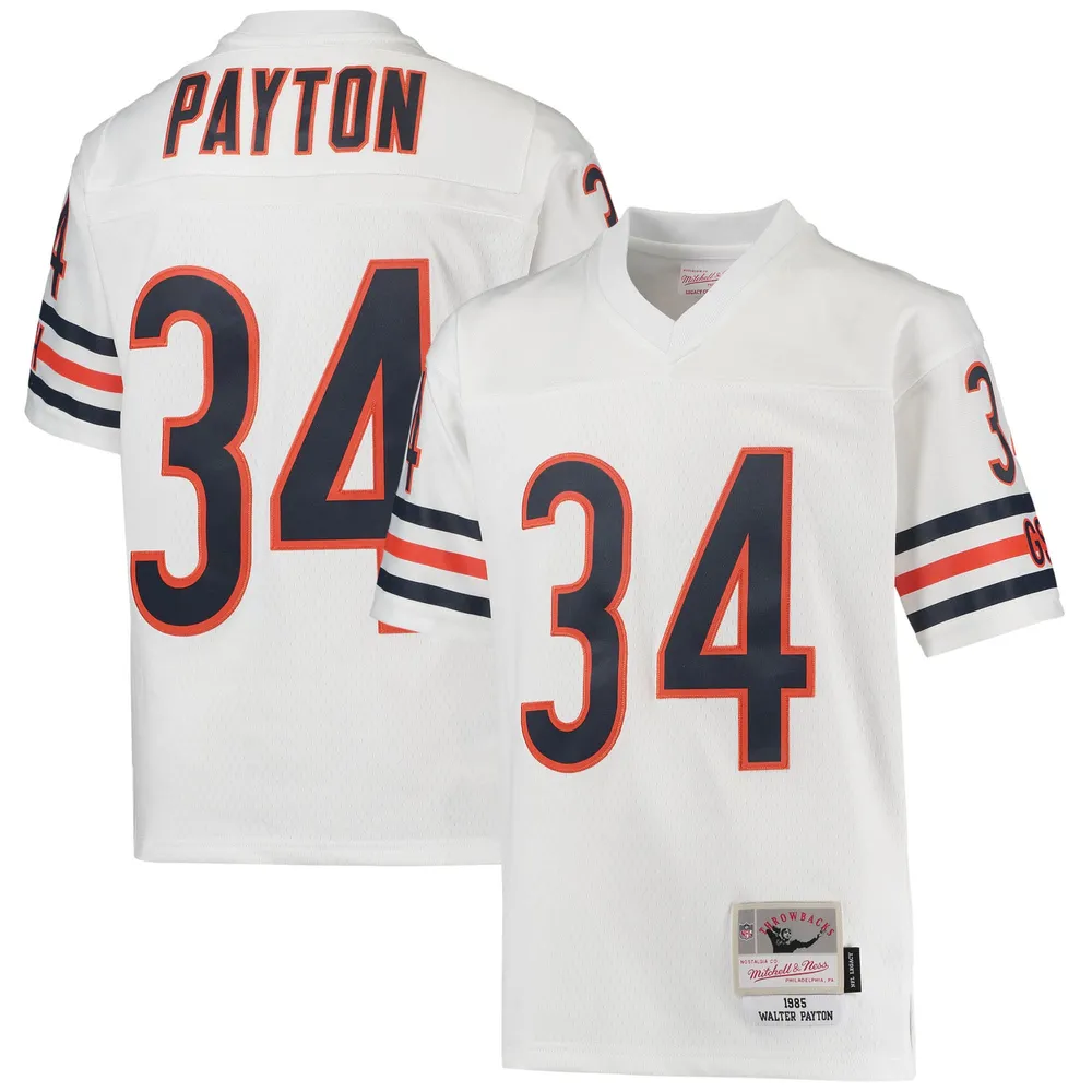 Mitchell & Ness Youth Mitchell & Ness Walter Payton White Chicago Bears  1985 Retired Player Legacy Jersey