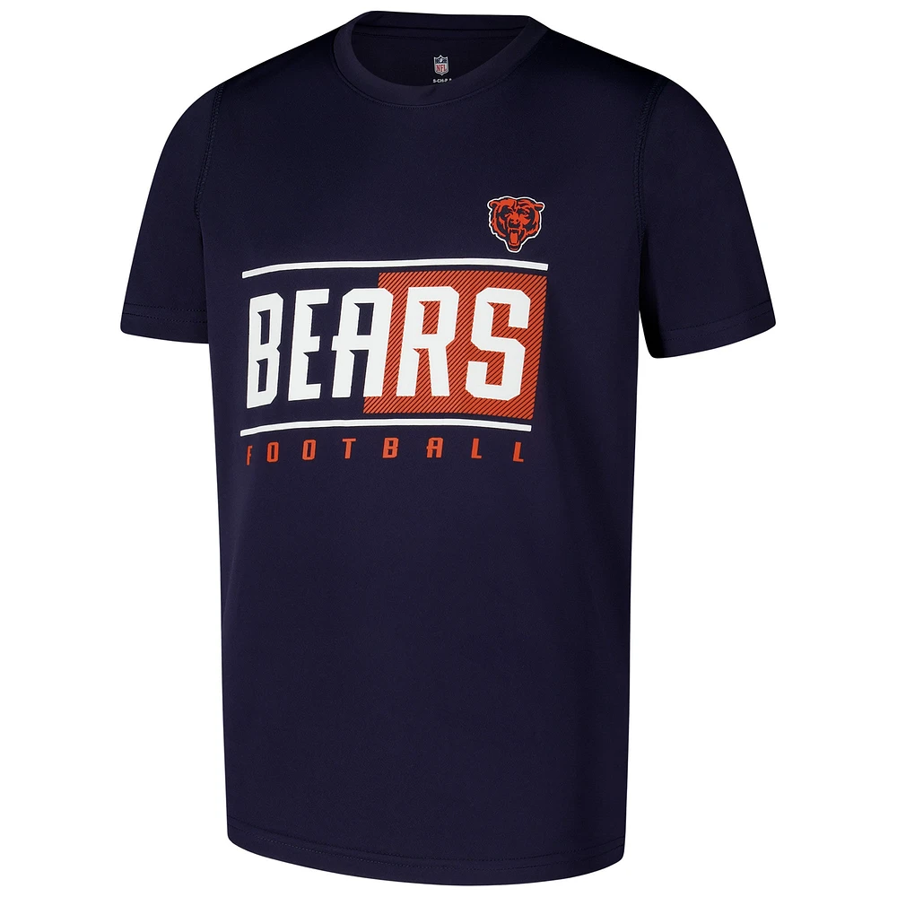 Youth Navy Chicago Bears Pumped Up T-Shirt