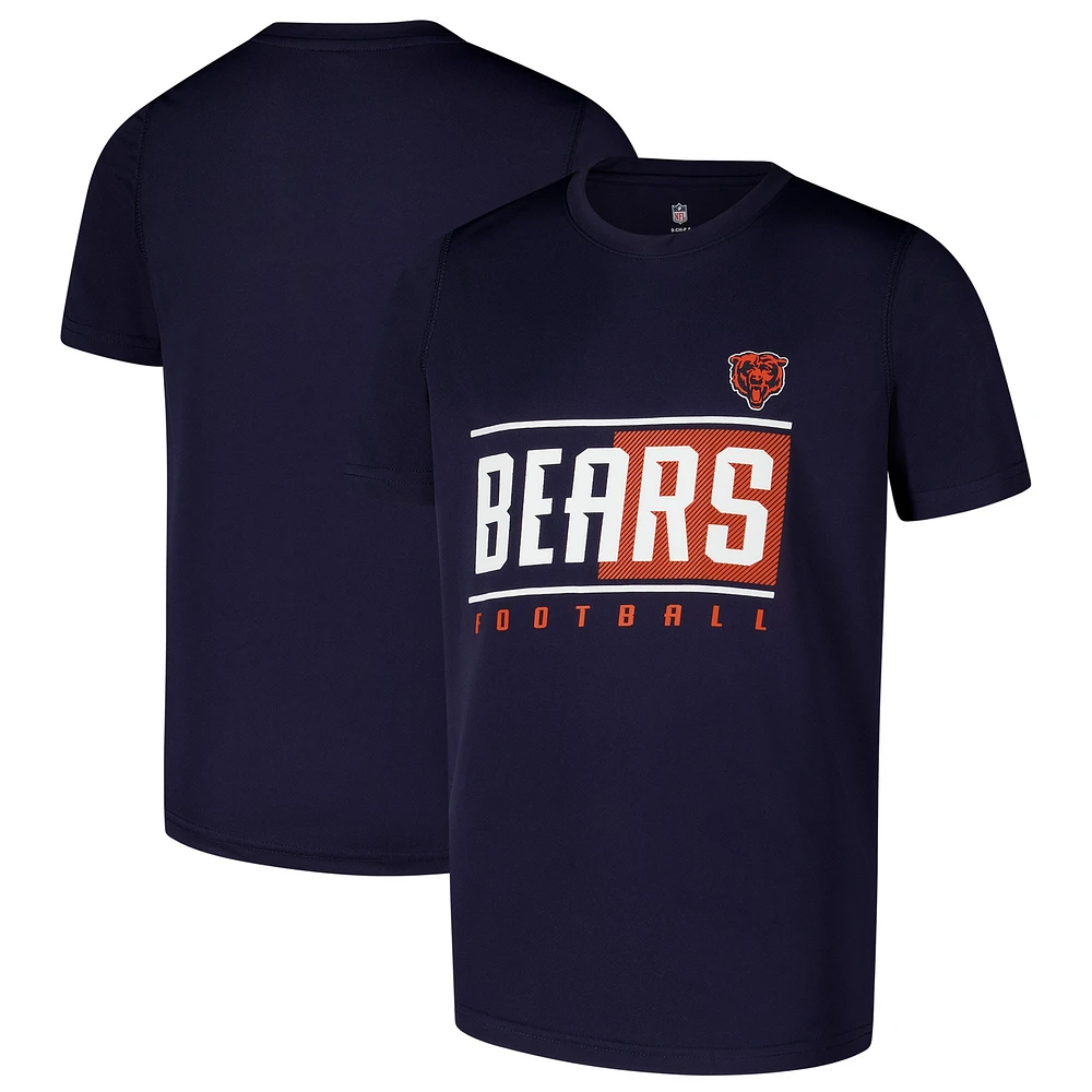 Youth Navy Chicago Bears Pumped Up T-Shirt