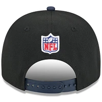 Youth New Era  Black/Navy Chicago Bears 2025 NFL Draft A-Frame 9FIFTY Snapback Hat
