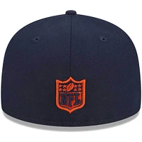 Youth New Era Navy Chicago Bears  Main 59FIFTY Fitted Hat