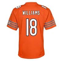 Youth Nike Caleb Williams Orange Chicago Bears Game Jersey