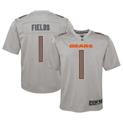 Men's Nike Justin Fields Orange Chicago Bears Player Game