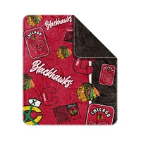 Couverture Dream Weave 50" x 60" des Blackhawks de Chicago