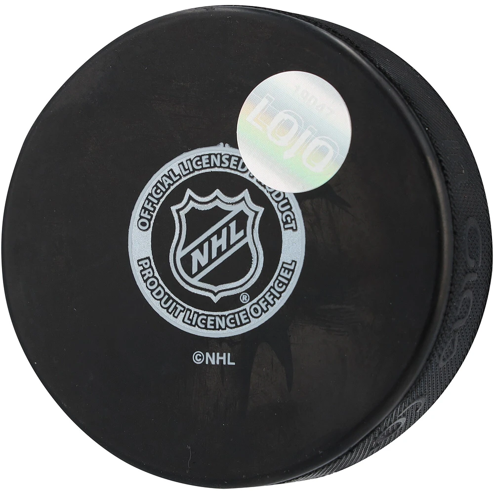 Bobby Hull Chicago Blackhawks Autographed Official Game Puck with "#9" Inscription