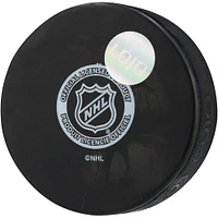 Bobby Hull Chicago Blackhawks Autographed Official Game Puck with "#9" Inscription