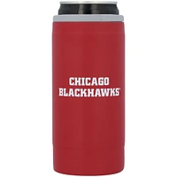 Blackhawks de Chicago 12oz. Refroidisseur de canette mince Flipside Powdercoat