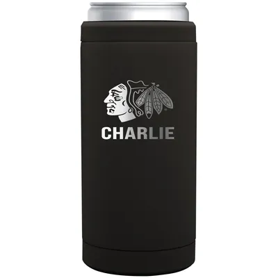 Chicago Blackhawks 12oz. Personalized Stainless Steel Slim Can Cooler