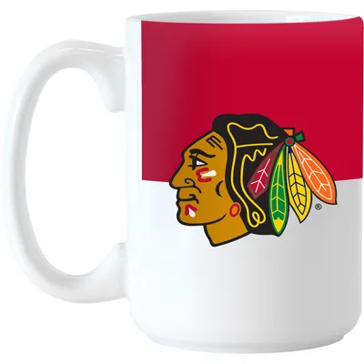 Chicago Blackhawks 15oz. Colorblock Mug
