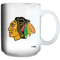 Blackhawks de Chicago 15 oz. Tasse à logo primaire