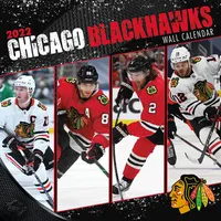 Calendrier mural 2022 des Blackhawks de Chicago