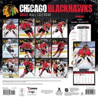 Chicago Blackhawks 2022 Mini Wall Calendar