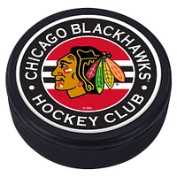 Chicago Blackhawks Domed Team Stripe Puck