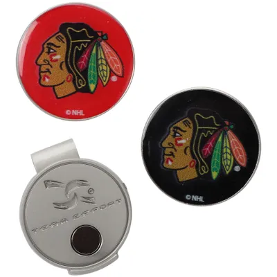 Chicago Blackhawks Hat Clip & Ball Markers Set