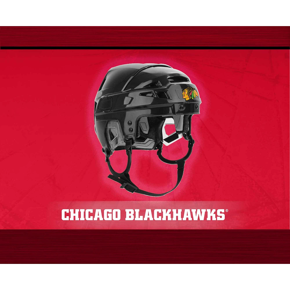 Tapis de souris Casque des Blackhawks de Chicago