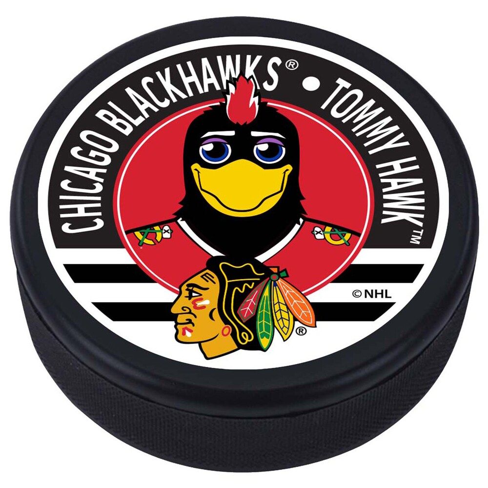 Chicago Blackhawks - Mascot Design Hockey Puck