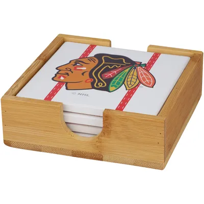 Chicago Blackhawks Team Uniform Coaster Set